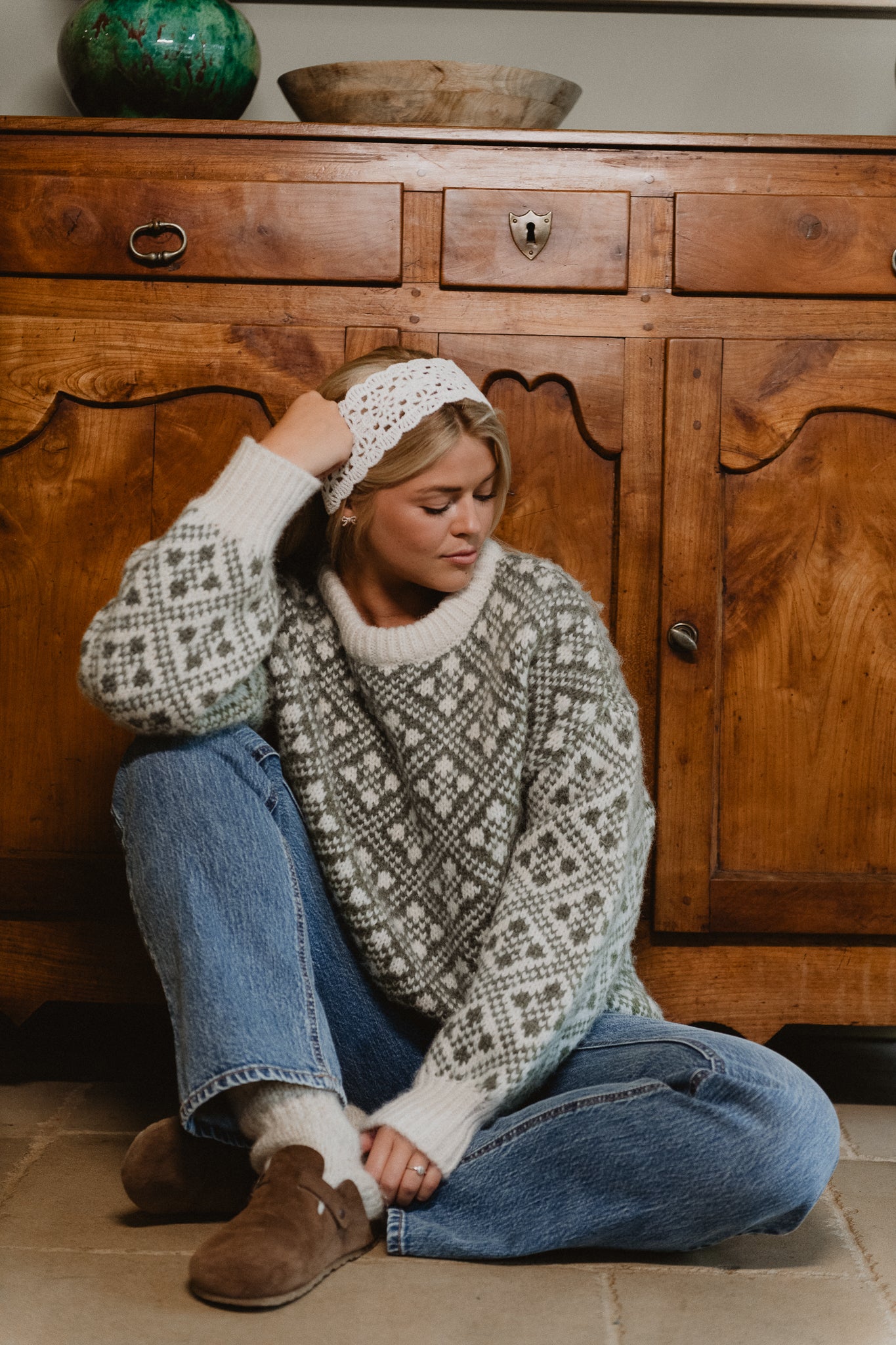 VMINGA PULLOVER - Birch